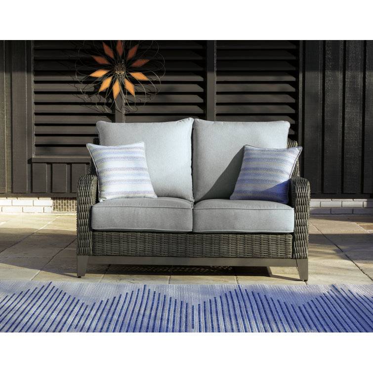 Signature Design by Ashley Elite Park 55.5'' Wide Outdoor Wicker